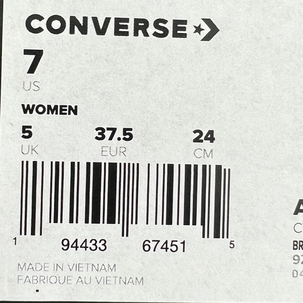 NWT Converse Chuck Taylor All Star Women’s Shoes - Picture 11 of 11